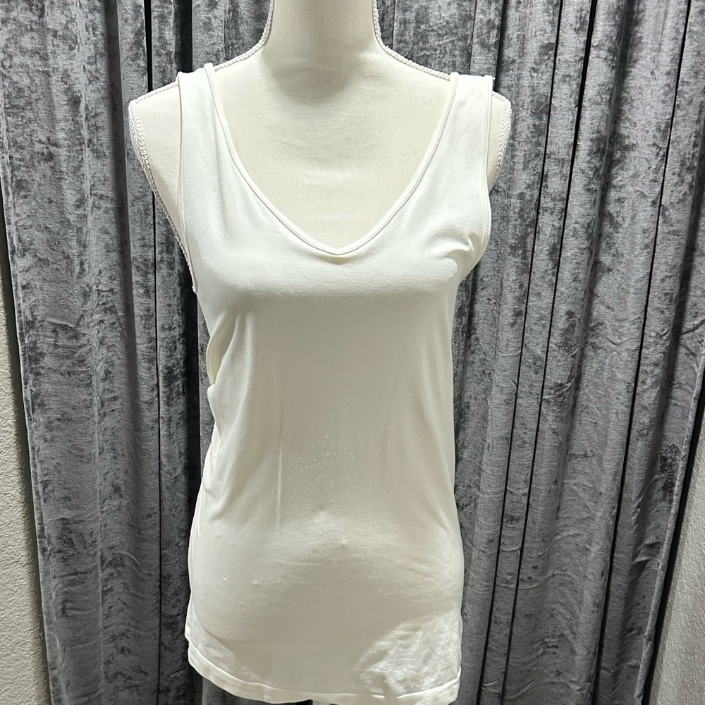 Women’s white Nine West tank top